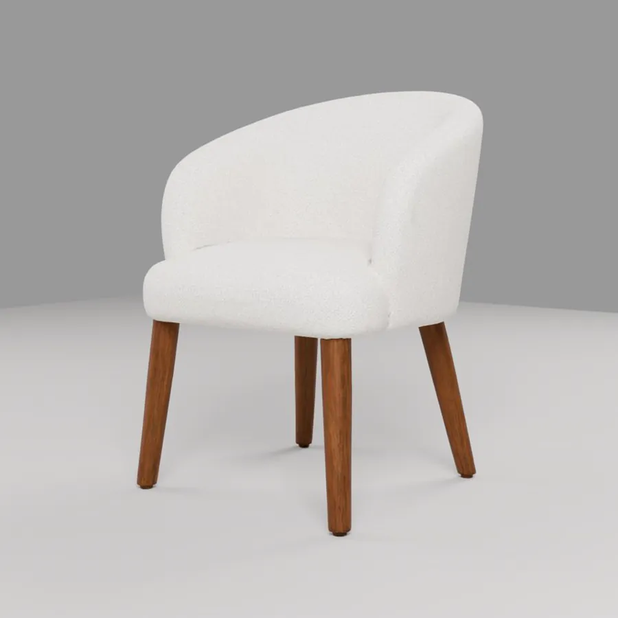 Dining armchair: the 3D model made from the image